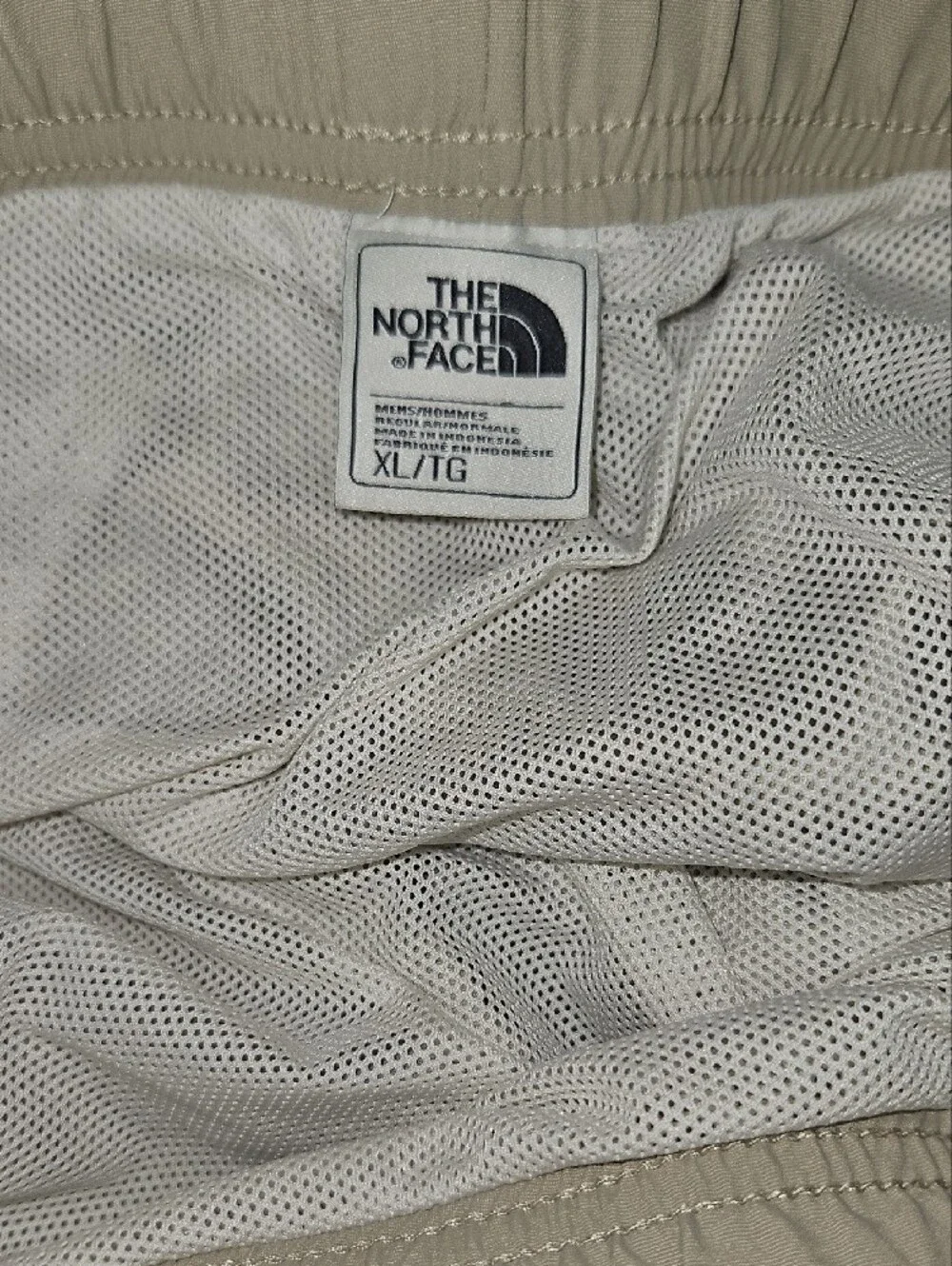 The North Face Flashdry  Shorts with Black Drawstring Belt Mens XL